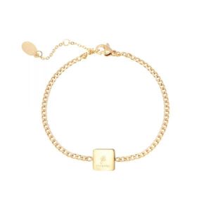 Damen Armband mermaid vibes aus mit Gelbgold beschichtetem Edelstahl