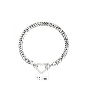 Damen Armband lovely aus mit Weigold beschichtetem Edelstahl