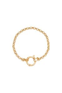 Damen Armband chain rylee aus mit Gelbgold beschichtetem Edelstahl