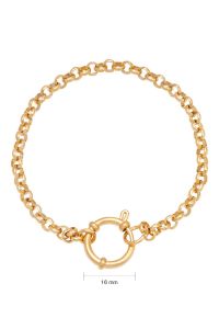 Damen Armband chain rylee aus mit Gelbgold beschichtetem Edelstahl