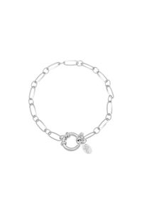 Damen Armband chain cora aus mit Weigold beschichtetem Edelstahl