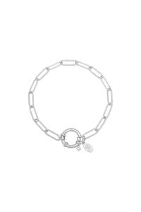 Damen Armband chain beau aus mit Weigold beschichtetem Edelstahl